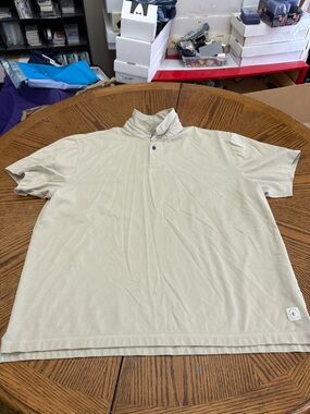Linksoul Men's Polo Shirt in Beige